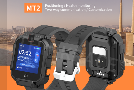 3-Proof GPS Watch Location&Health Monitoring Sports Smart Bracelet-MT2